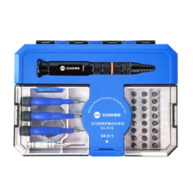 Achetez Set de Tournevis de Précision Multifonctionnel 34 en 1 SUNSHINE SS-5119 - Qualité et Fiabilité