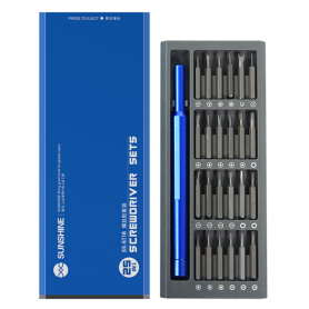 Tournevis De Finition 25 En 1 SUNSHINE SS-5118 Polyvalent et Précis pour Tous Vos Projets