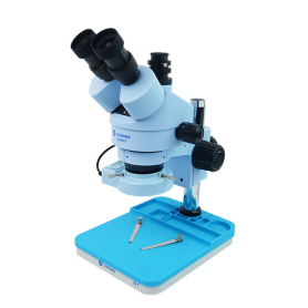 Achetez Microscope Stéréo Trinoculaire Sunshine SZM45T-B1 - Performance Optique Exceptionnelle