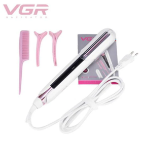 Fer à Lisser VGR V515 Blanc 70W 100-240V | Style Professionnel et Efficacité