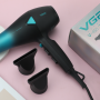 Sèche-Cheveux Pliable 1200/1600W VGR V455 - Moteur DC, Double Tension, 2 Vitesses, Compact et Puissant