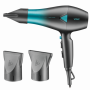Sèche-Cheveux Pliable 1200/1600W VGR V455 - Moteur DC, Double Tension, 2 Vitesses, Compact et Puissant