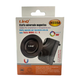 Support Téléphone Tesla Model S/X LinQ H3354 | Accessoire Pratique et Élégant