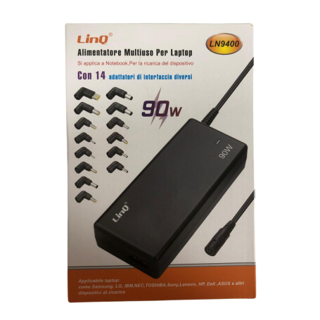 Achetez Chargeur Secteur PC 14 Adaptateurs LinQ LN9400 - Haute Performance et Polyvalence