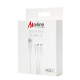 Câble 3 en 1 - USB vers Lightning/Type-C/Micro 20W - 1M (Mayline)