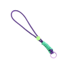 Nylon Mobile Phone Strap 50cm - Purple Green - Durable & Stylish Accessory