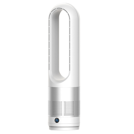 Ventilateur de tour sans lame 48 pouces 45W Oscillation 80° 8 vitesses et minuteur 8h pour un refroidissement optimal