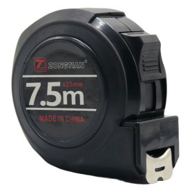 Mètre Ruban Antichoc en Acier Inoxydable 7.5M Précision et Durabilité pour vos Projets