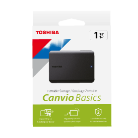 Achetez Disque Dur Externe Toshiba Canvio Basics 2 To USB 3.2 - Stockage Fiable Noir