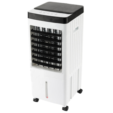 65W Portable Water Air Conditioner Air Cooler with Remote Control White EU Plug - Efficient Cooling for Home and Office