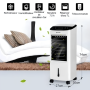 65W Portable Water Air Conditioner Air Cooler with Remote Control White EU Plug - Efficient Cooling for Home and Office