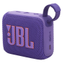 Buy JBL Go 4 Purple Bluetooth Speaker - Portable, Waterproof, 7H Playtime