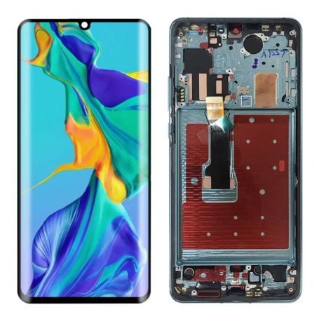 Buy Huawei P30 Pro Aurora Blue Screen with Frame Original Pack 2019/2020