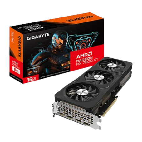Gigabyte Radeon RX 7600 XT GAMING OC 16G Graphics Card - Ultimate Performance & 4K Gaming Solution