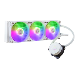 Watercooling Cooler Master MasterLiquid 360L Core ARGB Blanc - Performance et Éclairage Haut de Gamme pour votre PC