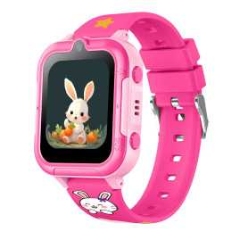 Montre Connectée Enfant Smart Kids 4G Rose - Sécurité et Fun en Un Clic