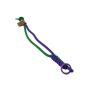 Lanière de Téléphone Portable en Nylon - Violet Vert - 31 cm | Accessoire Pratique et Stylé