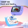 Appareil Photo Instantané pour Enfants 12MP Vidéo 1080p - Chat Rose - Cadeau Parfait pour Jeunes Photographes
