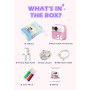 Instant Print Camera for Kids 12MP 1080p Video - Pink Unicorn Fun Gift for Young Photographers