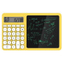 LCD Calculator Writing Tablet for Kids - Yellow | Fun & Educational Tool