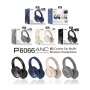 Casque Sans Fil Bluetooth D-power P6066 Blanc - Son Immersif et Design Élégant