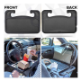 Table de Voiture Multifonction - Support pour Ordinateur Portable - Noir - Compact et Pratique