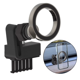 Support Magnétique Téléphone Tesla Model 3/Y Noir - Confort et Sécurité assuré