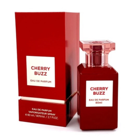 Fragrance World Cherry Buzz Perfume 80ml - Unisex Luxury Scent for All Occasions