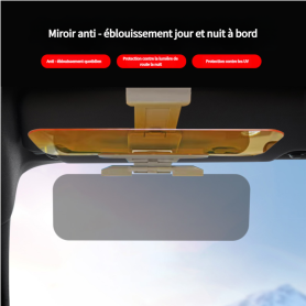 Pare-Soleil Anti-Éblouissement Voiture Grande Taille - Conduite Sûre et Confort Assuré