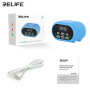 RELIFE RL-309U 6-Port Smart Charger Blue - Fast Charging Hub for All Your Devices