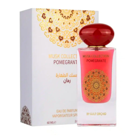 Gulf Orchid Musk Collection Pomegranate Eau de Parfum 60ml - Unisex Fragrance for Timeless Elegance