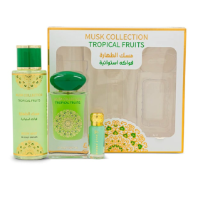 Coffret Eau de Parfum Gulf Orchid Tropical Fruits Musk Collection - Parfums Exotiques et Sensuels