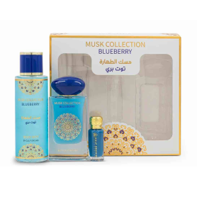 Coffret Eau de Parfum Gulf Orchid Blueberry Musk - Collection Luxe, Sensualité & Longue Tenue