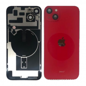 Vitre Cache Arrière iPhone 14 Plus Rouge Origine - Remplacement de Qualité Grade A