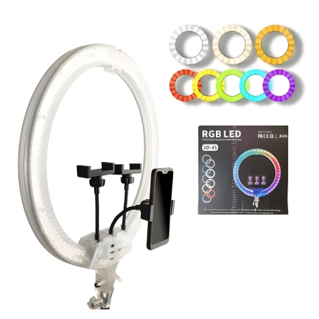 Selfie Ring Light LED - Enhance Your Photos with Perfect Lighting | Anneaux Lumineux de Selfie