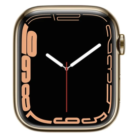 Apple Watch Series 7 GPS 41mm Sans Bracelet Aluminium Grade AB Lumière Stellaire - Offre Spéciale