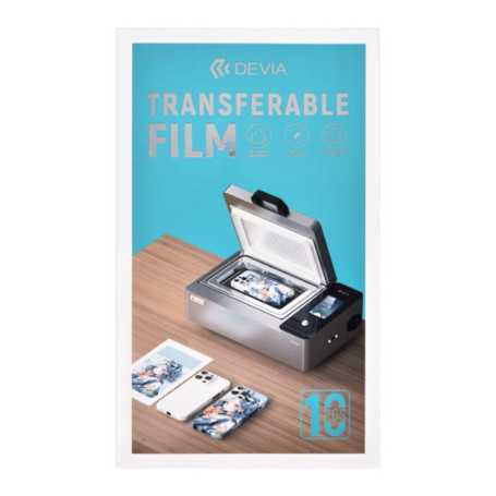Papier Transférable Devia Double Couche - Lot de 10 pour Gabarit de Transfert Thermique Efficace