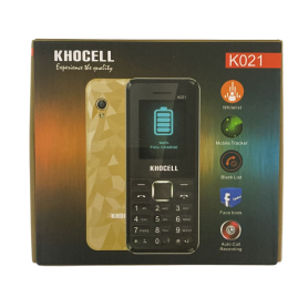 Achetez le Téléphone Portable KhoCell 021 Dual SIM Rose – Performance et Élégance