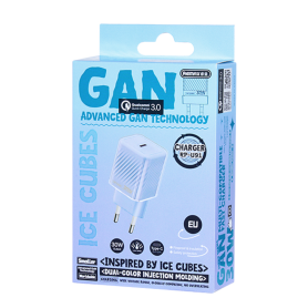 Chargeur Rapide GaN 30W REMAX RP-U91 Jiltry - Multi-Compatible PD+QC - Violet - EU