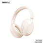 REMAX RB-705HB Foldable Wireless Headphones - 800 mAh - 18H Battery Life - Beige