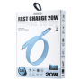 Câble REMAX Dofon Type-C/Lightning 20W Charge Rapide 1M - Bleu | Performance et Efficacité
