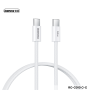 Câble Type-C Tressé REMAX 30W 1M Blanc - Charge Rapide Chelectricy RC-C010
