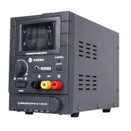 SUNSHINE P-3005DA Adjustable Power Supply - Precision Voltage Control for Electronics Testing
