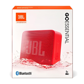 Enceinte Bluetooth Portable JBL Go Essential Rouge – Son Puissant et Design Compact