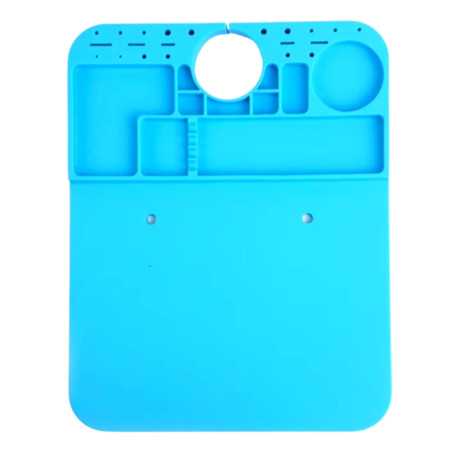 RELIFE RL-004M-B11 Microscope Base Insulation Pad - Gulf Blue | Enhance Stability & Reduce Vibration