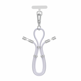 Câble Lanière 2-en-1 Type-C / Lightning 27W - Devia Extreme Speed Violet 1.6M