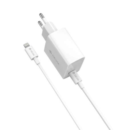 Rocket Series 45W PD Quick Charger Set with C-C Cable EU White - Fast Charging Solution for All Devices