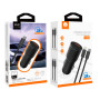 Chargeur Allume-Cigare 18W USB + 20W USB-C avec Câble Lightning (WUW)