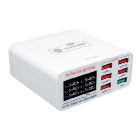 Chargeur Intelligent Lightning SS-304Q USB - Rapide, Fiable, et Efficace | Nom de l'e-boutique