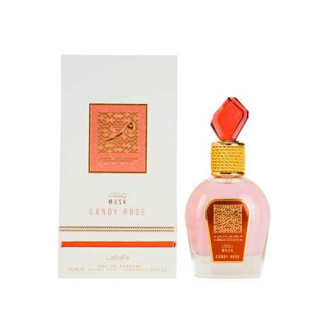 Eau de Parfum Lattafa Thameen Candy Rose pour Femme 100ml - Senteur Florale Envoûtante pour Éclat et Élégance